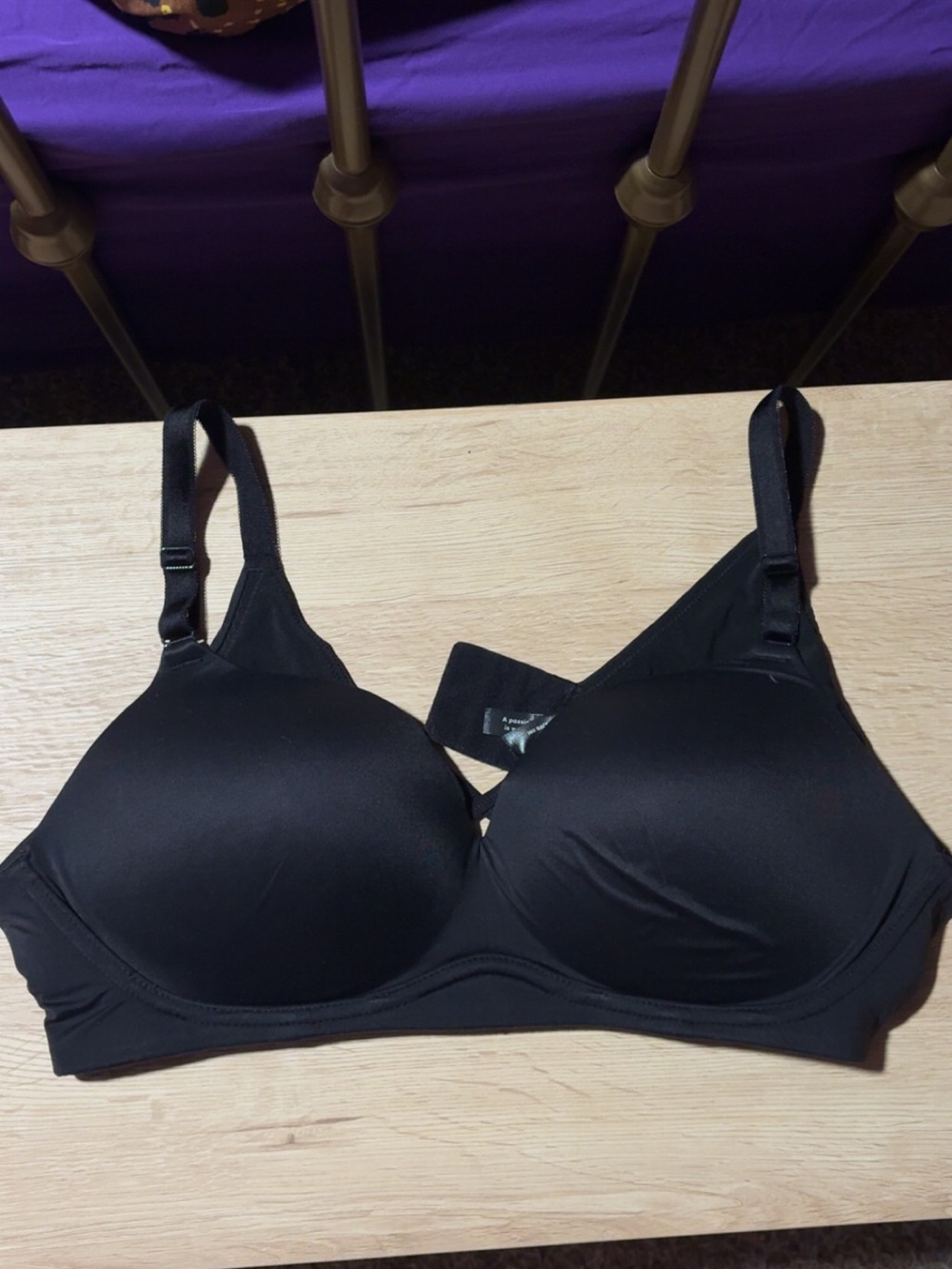 Torrid Black Seamless T-Shirt Bra - Women Intimates